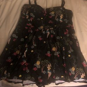 Torrid one piece swim dress size 3